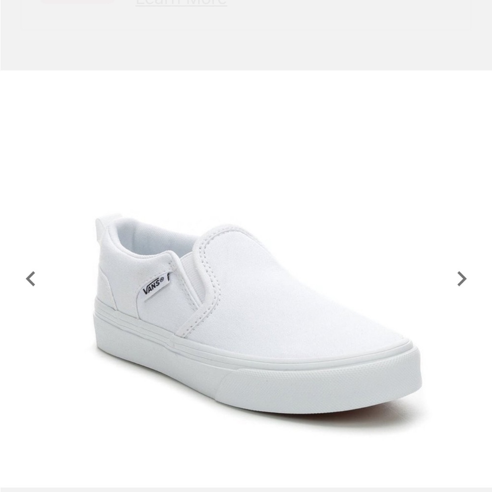 Vans slip ons